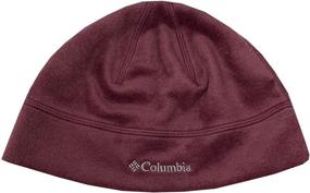 img 1 attached to 🔥 Columbia Unisex Agent Heat Fleece Beanie Hat Cap: Omni-Heat Thermal Reflectivity at Its Best!