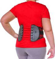 💪 braceability spine sport lower back brace - active lumbar support for women and men during high-intensity activities and workouts (extra large) логотип