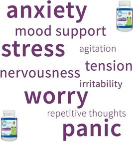 img 1 attached to 🌿 Creekside Naturals Anxiety Comfort for Children - Pediatrician Formulated Anxiety Support with L-Theanine, P5P, L5-HTP, Passionflower, Zinc - Vegan, Berry Flavor - 45 Soft Chewables