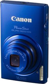 img 1 attached to 📷 Canon PowerShot ELPH 320 HS - 16.1 MP Wi-Fi Enabled CMOS Digital Camera with 5x Zoom, 24mm Wide-Angle Lens, 1080p Full HD Video, and 3.2-Inch Touch Panel LCD (Blue): Full Product Review and Features