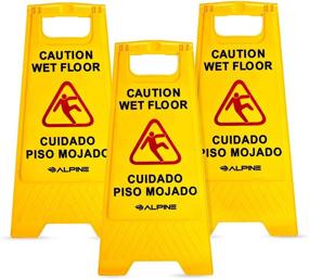 img 2 attached to 🚧 Alpine Industries Caution Floor Yellow: Prominent and Protective Floor Safety Solution