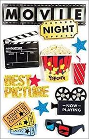 img 2 attached to 🎬 Paper House Productions STDM-0015E 3D Sticker: Enhance Your Movie Night Experience!