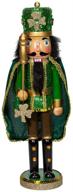 🍀 kurt s. adler 15-inch irish cape nutcracker, multi: authentic celtic charm and festive elegance logo