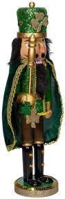 img 3 attached to 🍀 Kurt S. Adler 15-Inch Irish Cape Nutcracker, Multi: Authentic Celtic Charm and Festive Elegance