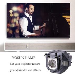 img 1 attached to Epson ELPLP96 Powerlite Projector Lamp Replacement - YOSUN V13H010L96, 210W
