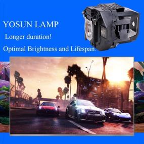 img 2 attached to Epson ELPLP96 Powerlite Projector Lamp Replacement - YOSUN V13H010L96, 210W