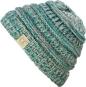 img 3 attached to 🧸 Kids' Cute Warm and Comfy Knit Ski Beanie Hat for Children by C.C