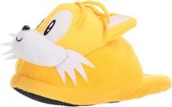 sonic the hedgehog tails slippers for adults 15 and up: ultimate comfort and style! logo