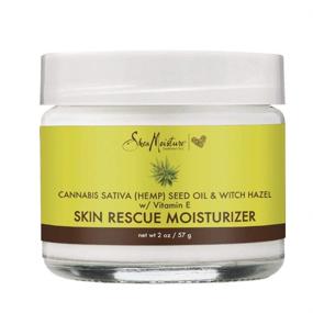 img 1 attached to 🌿 SheaMoisture Cannabis and Witch Hazel Skin Rescue Moisturizer - 2oz