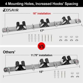 img 3 attached to 🏬 Streamline Your Space with Kosair Installation Version Organizer Stainless
