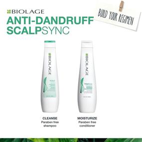 img 1 attached to 🌿 BIOLAGE Scalpsync Anti-Dandruff Shampoo: Target Dandruff, Flake Control &amp; Soothe Scalp Irritation | Dandruff Control, Paraben-Free, Vegan