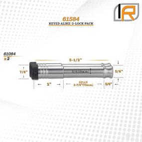 img 2 attached to InfiniteRule Security 61584 Keyed Stainless