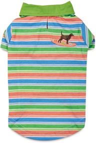 img 3 attached to 👕 Casual Canine Hawaiian Breeze UPF40 Dog Polo Shirt