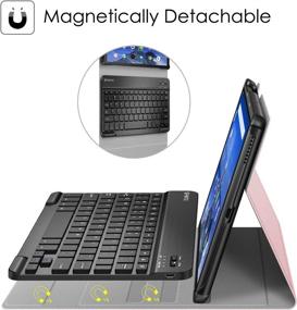 img 2 attached to Fintie Keyboard Case For Lenovo Tab M10 FHD Plus (2020 2Nd Gen) TB-X606F / TB-X606X 10