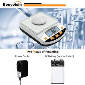 img 1 attached to 🔬 Bonvoisin 500Gx0.001G Electronic Scientific Analytical Scale
