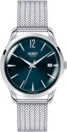 henry london analogue stainless hl39 m 0029 logo