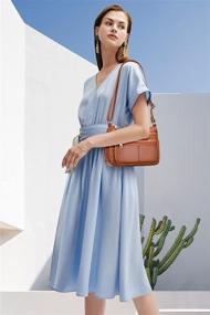 img 2 attached to 👜 Stylish and Practical Women's Crossbody Bag: OVER EARTH Soft Leather Purses and Handbags with Multi Pockets