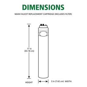 img 3 attached to 🚰 Enhanced AO Smith Faucet Filter Replacement for Optimal Performance