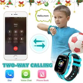 img 1 attached to Smart Watch for Kids: Boys/Girls SOS Call Camera Alarm Games Flashlight Calculator - Touch Screen Children's Smartwatches | Ideal Holiday/Birthday Gift (Age 4-12)