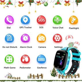 img 3 attached to Smart Watch for Kids: Boys/Girls SOS Call Camera Alarm Games Flashlight Calculator - Touch Screen Children's Smartwatches | Ideal Holiday/Birthday Gift (Age 4-12)