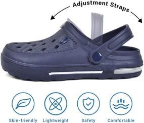 img 2 attached to Comfortable and Versatile VONMAY Adjustable Sandals for Men - Lightweight Slippers for Every Occasion