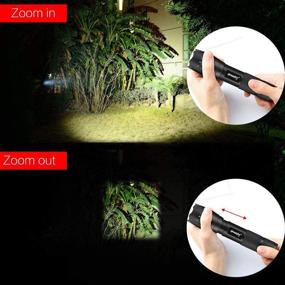 img 1 attached to 🔦 Tokeyla 5 Modes Handheld Mini LED Flashlight: High Lumens Waterproof Flashlight for Outdoor Activities with Rechargeable Batteries and Charger