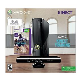 img 1 attached to 🎮 4GB Xbox 360 Bundle with Kinect and Nike+ Integration