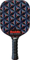 🏓 baddle pro circuit pickleball paddle with 5.25” grip: midweight paddle with fiberglass plate surface, usapa approved for tournament play логотип