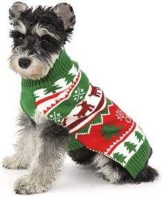 img 1 attached to Cozy Christmas Dog Hoodie Costume: Santa Claus Outfit for Small Dogs - Snug Winter Sweater Jacket to Keep Your Pup Warm in Cold Weather