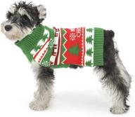 cozy christmas dog hoodie costume: santa claus outfit for small dogs - snug winter sweater jacket to keep your pup warm in cold weather логотип