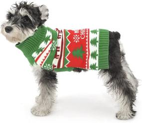 img 4 attached to Cozy Christmas Dog Hoodie Costume: Santa Claus Outfit for Small Dogs - Snug Winter Sweater Jacket to Keep Your Pup Warm in Cold Weather