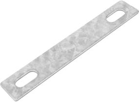 img 1 attached to High-Quality Mending Slotted Galvanized Connector Straight for Reliable Repairs