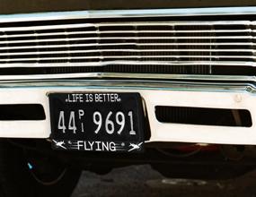 img 2 attached to ✈️ ThisWear Pilot Gifts License Plate Frame: Elevating Your Flying Experience!"