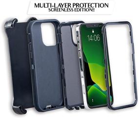 img 3 attached to WallSkiN Turtle Series Shockproof Case Compatible W IPhone 12 Pro Max (6