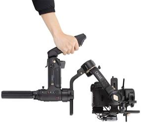 img 3 attached to 📷 Zhiyun Crane 3S: Ultimate Handheld Gimbal Stabilizer for DSLR Cameras & Camcorders - 6.5kg Payload, Extended Roll Axis, 12+ Hours Uptime