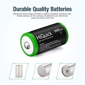 img 1 attached to HiQuick Ni MH Rechargeable Batteries 5000MAh