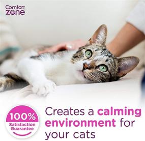 img 1 attached to 🐱 Comfort Zone Cat Calming Diffuser Refill: Vet Recommended to De-Stress Your Cat, Reduce Spraying, Scratching, & More