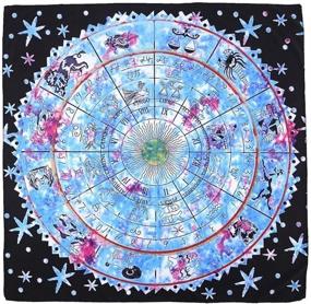 img 4 attached to 🌟 Religious Divination: Celestial Altar Tablecloth Tapestry