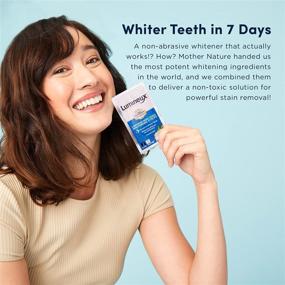 img 2 attached to Oral Essentials Lumineux Teeth Whitening Strips - Dentist Formulated, Non Toxic, Sensitivity Free - Whiter Teeth in 7 Days - No Artificial Flavors, Colors, or SLS