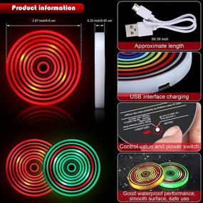 img 3 attached to Frienda Luminescent Charging Atmosphere Accessories