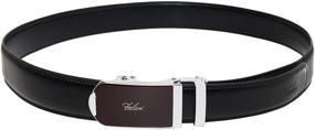 img 2 attached to Falari XL42 Leather Ratchet Belt 73-7008 Adjustable