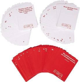 img 3 attached to 💔 SCS Direct The World Hates The Holidays Love Edition - Adult Party Game for Valentine's Day, Anniversaries, Birthdays, Anytime - 80 White Answer Cards, 30 Red Question Cards