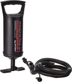 img 4 attached to 🔧 Efficient and Portable: Intex Double Quick III Hand Pump – 19 in (48cm)