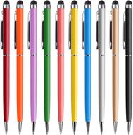 🖊️ anngrowy stylus pen: 2 in 1 universal stylus ballpoint pen for touch screens - ipad, iphone, tablet, kindle, samsung galaxy, and more! logo