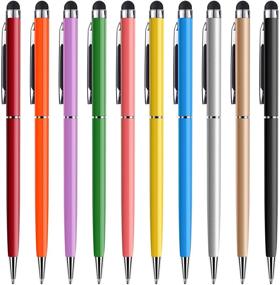 img 4 attached to 🖊️ Anngrowy Stylus Pen: 2 in 1 Universal Stylus Ballpoint Pen for Touch Screens - iPad, iPhone, Tablet, Kindle, Samsung Galaxy, and More!