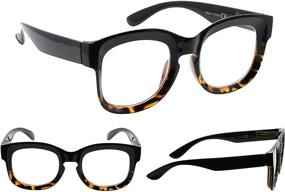 img 2 attached to Oversize Reading Glasses Large Eyeglasses Readers