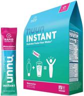 🍉 nuun instant electrolyte powder packets: rapid rehydration in watermelon flavor - 16 servings logo