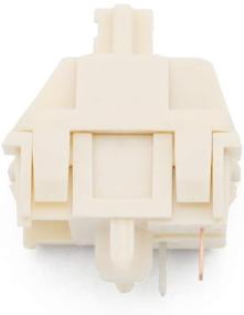 img 3 attached to NovelKeys X Kailh Cream Switch 4Pin RGB SMD Линейный 55Г Сила 5Pin Mx Клонинговый Выключатель для подсвеченной механической клавиатуры 50М (Cream Switch X10)