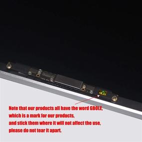 img 2 attached to GBOLE MacBook Air A2179 Аксессуары для ноутбука с ЖК-дисплеем.