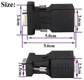 img 3 attached to AAOTOKK Adapter Ethernet Transmission Multimedia